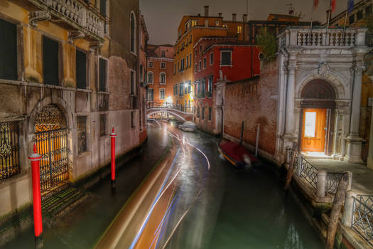 Venice Light trails 2