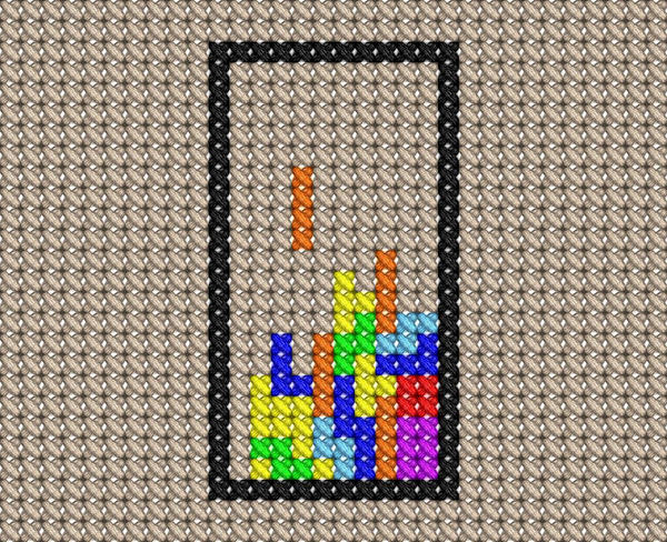 Tetris Cross Stitch