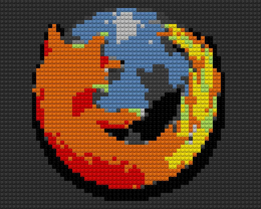 Firefox Lego Mapped