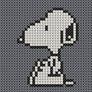 Snoopy cross stitch
