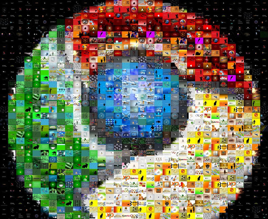 Google Chrome Photo Mosaic