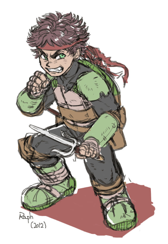 Human Rottman Raphael Raphael (TMNT2012/HUMAN AU) by Gomen50 on DeviantArt