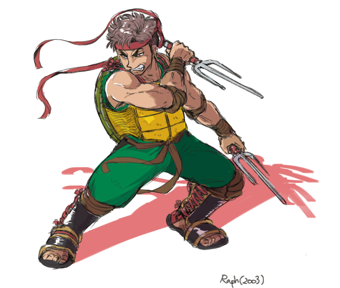 Human Rottman Raphael Raphael (TMNT2003/HUMAN AU) by Gomen50 on DeviantArt
