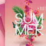 Summer Party | 4 Flyers Psd Templates