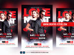 Valentine's Day Flyer Templates by RomeCreation