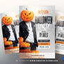 Halloween party flyer Template (PSD)