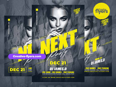 Next Party Flyer (PSD)