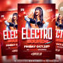 Electro Party Flyer Template