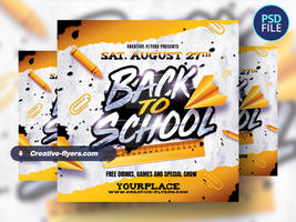 Back To School Flyer (PSD)