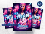Nightclub Party Flyer Design by RomeCreation