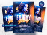 Party Flyer Design (PSD) by RomeCreation