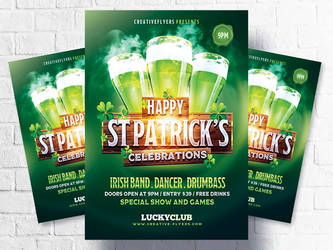 St Patrick's Day Flyer (PSD)