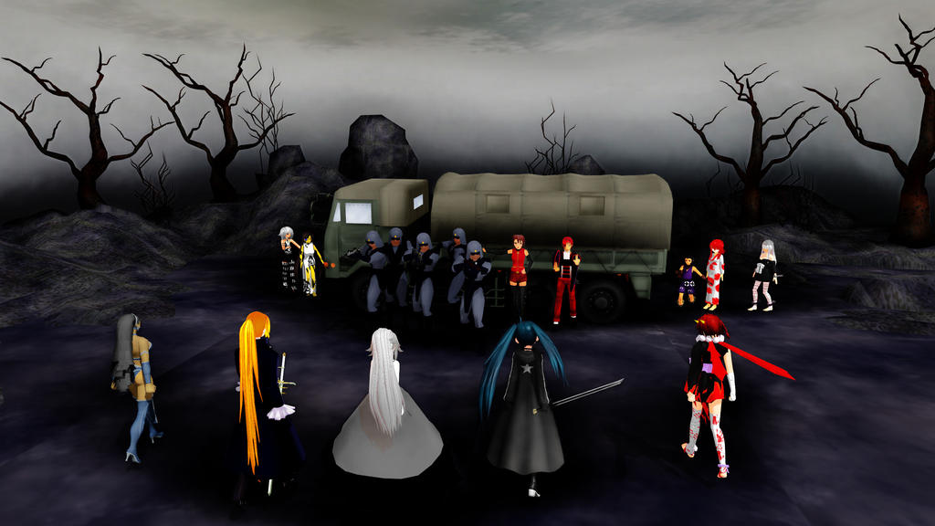 Surrounded by a bunch of immortals and warriors by swordsman9 on DeviantArt