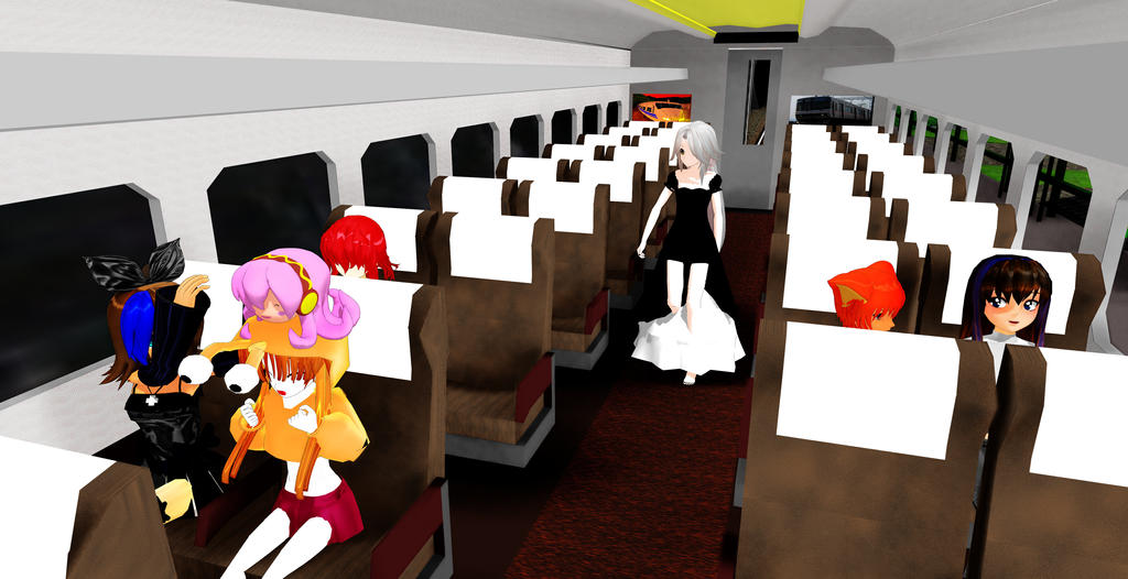 Taking the train by swordsman9 on DeviantArt