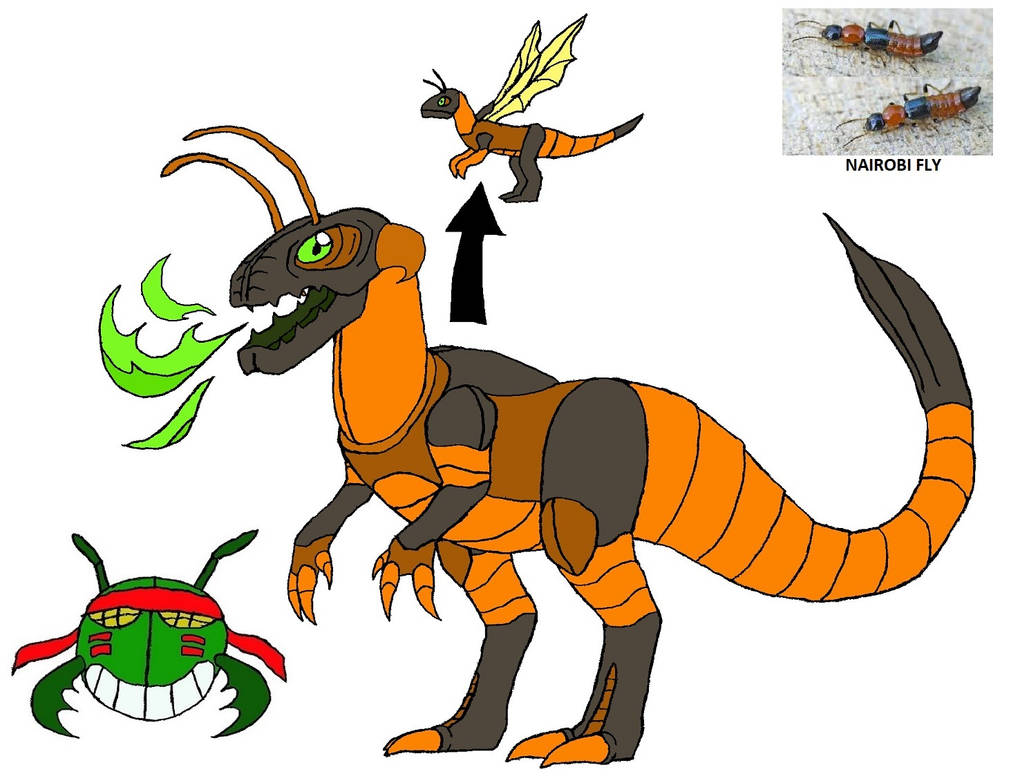 Creepy Crawlers - Rove Raptor by fanetare77 on DeviantArt