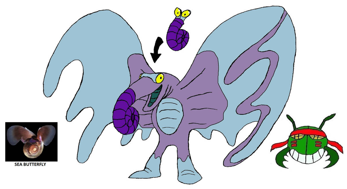 Shell Creeper Shelless Creepy Crawlers - Shell Wing by fanetare77 on DeviantArt