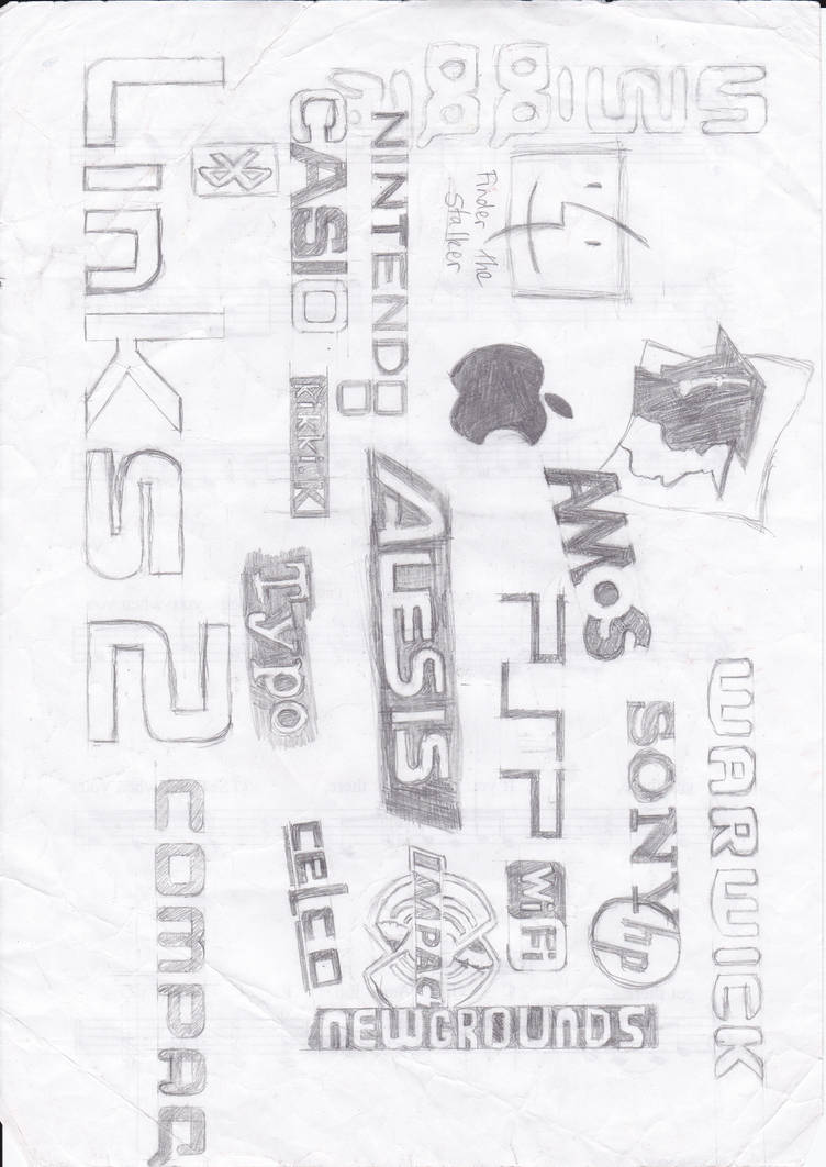 Random logos by azelfkiller on DeviantArt