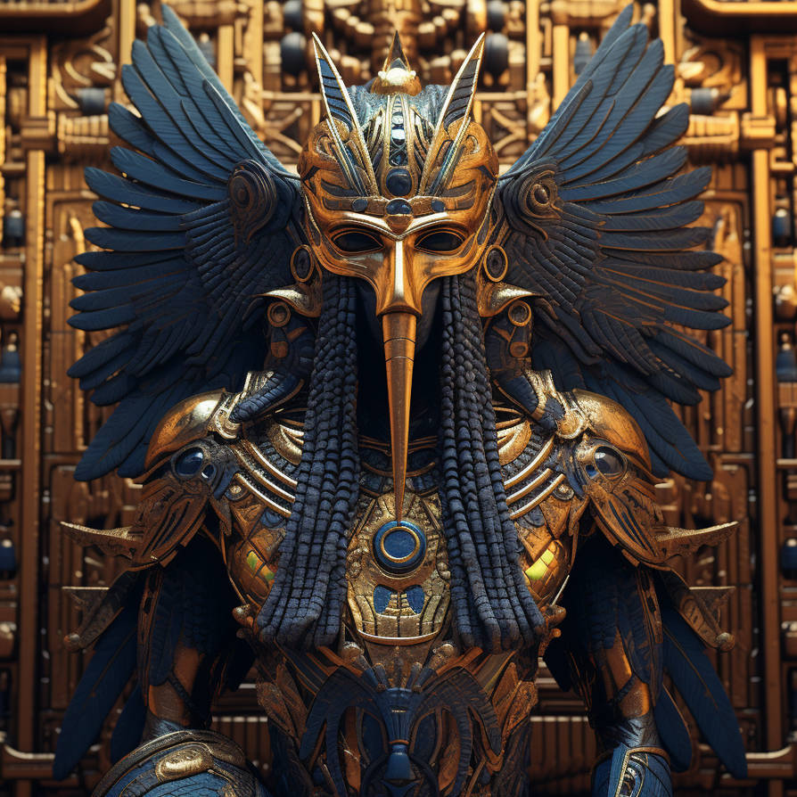 Thoth , messenger of the sun god by NeuralNuances on DeviantArt