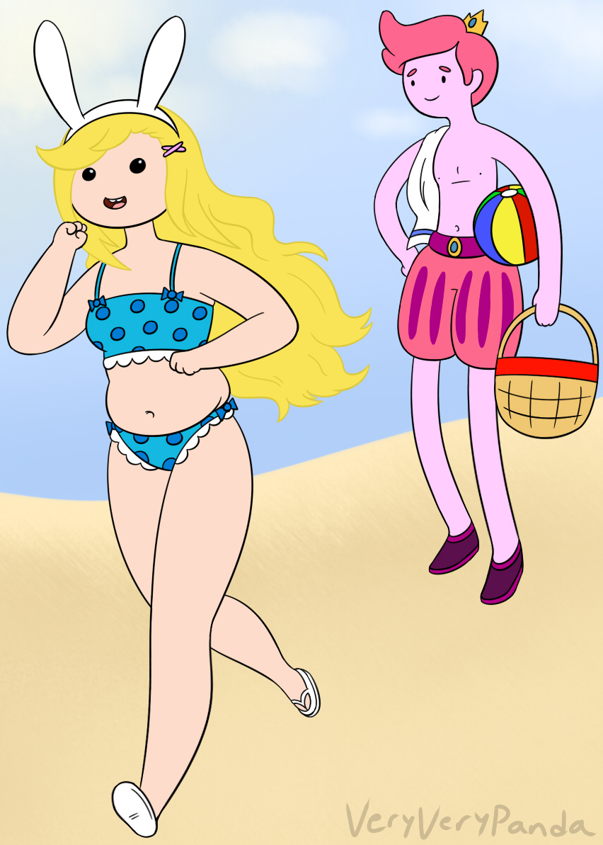 Fionna at the beach