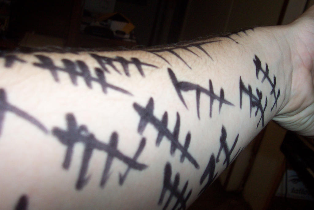 Silence Tally Marks 3 By Mattkind On DeviantArt silence-tally-marks-3-by-mattkind-on-deviantart