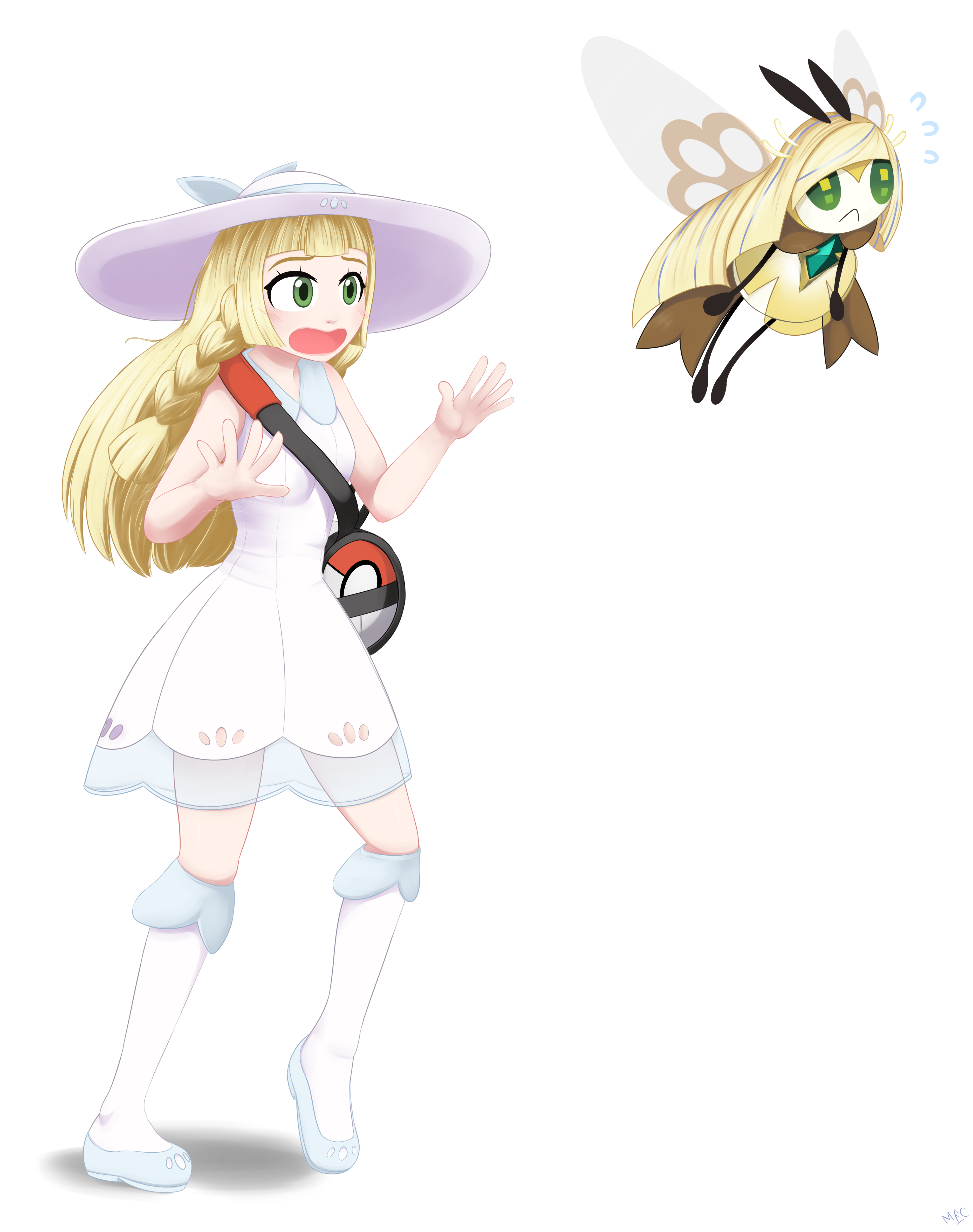 Oh a shiny Lillie I mean Nihilego