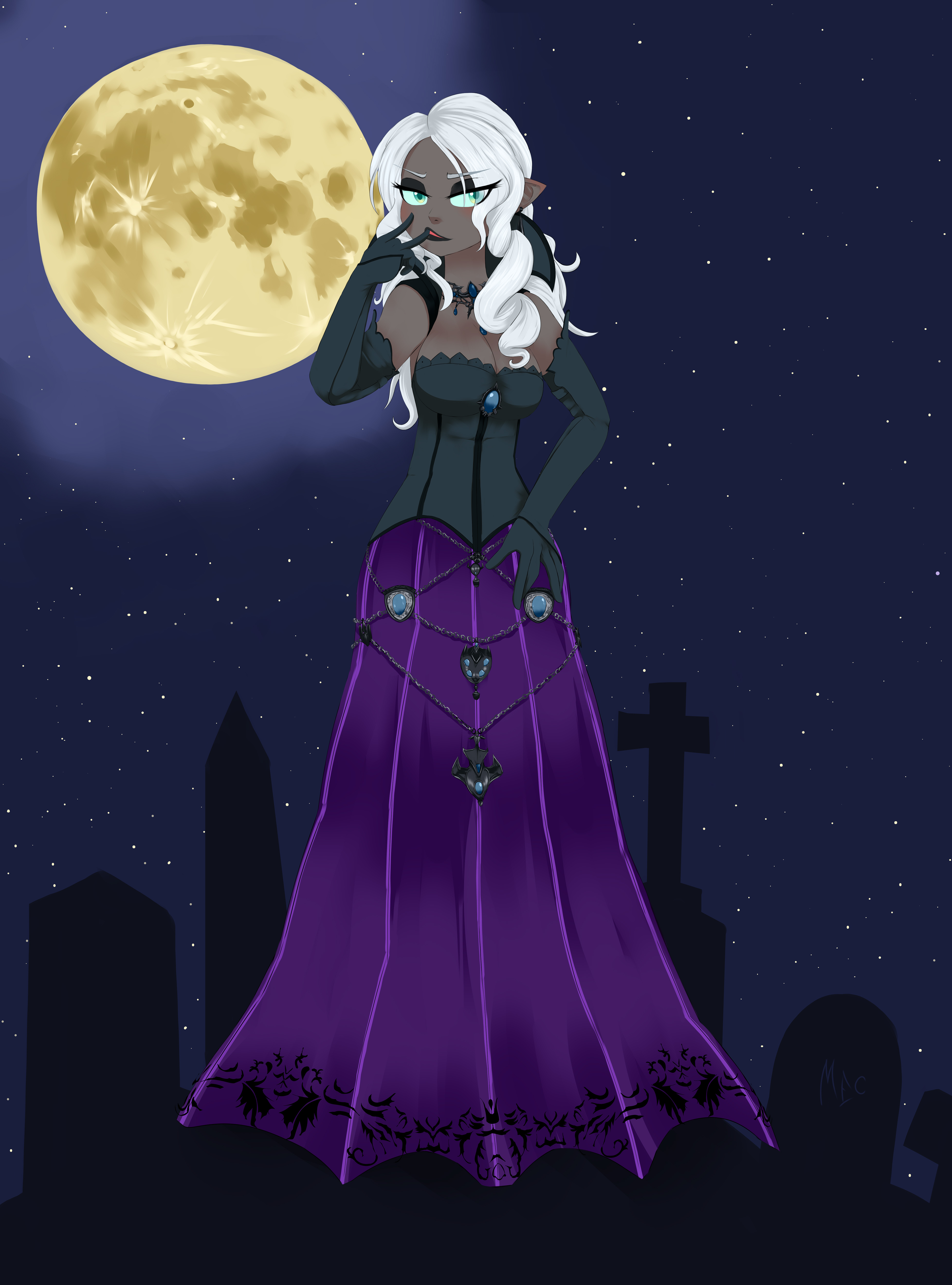 Gothic Dri Goth Drow by MentalCrash on DeviantArt
