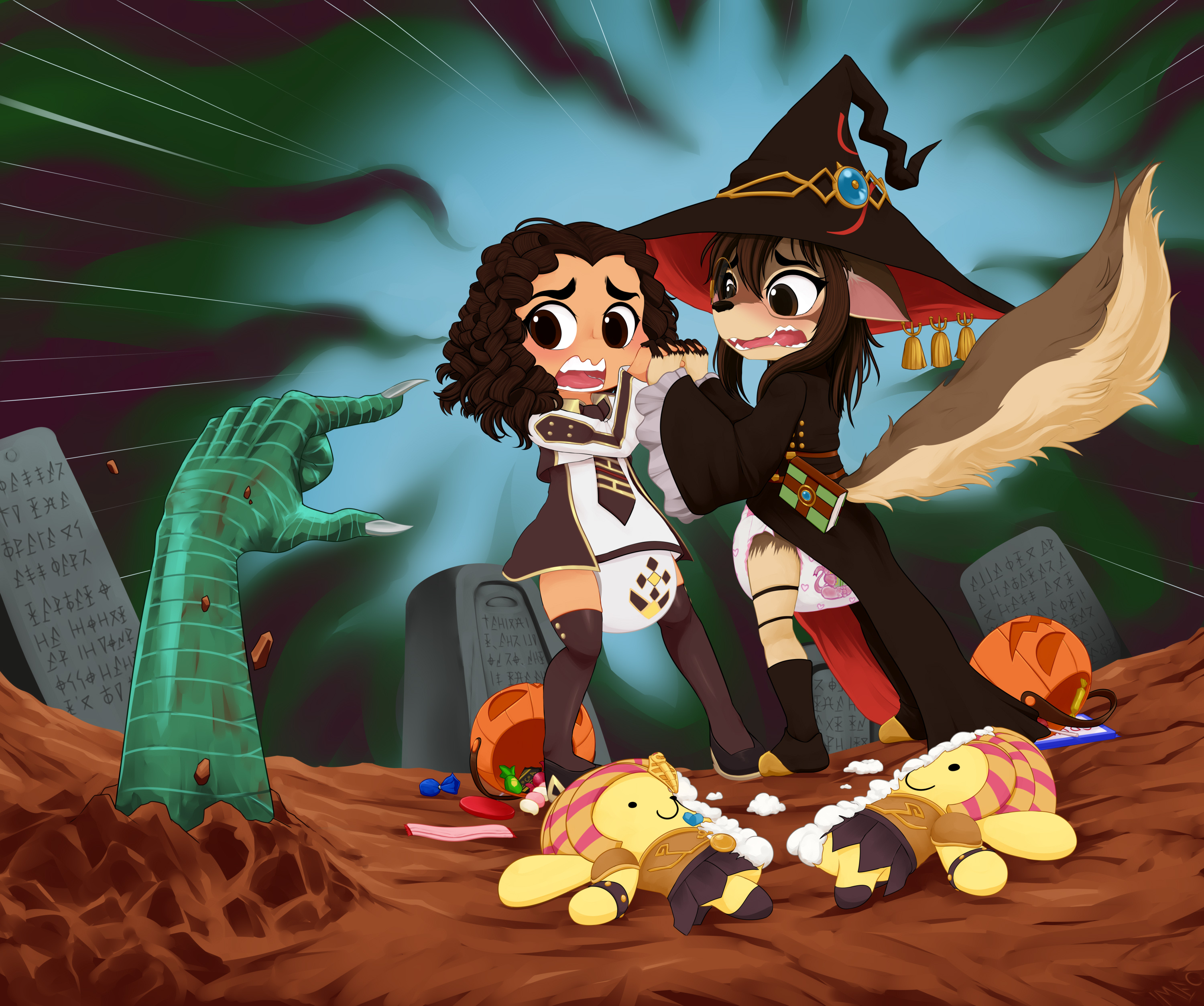 Ghostrick or Treaters: Trouble