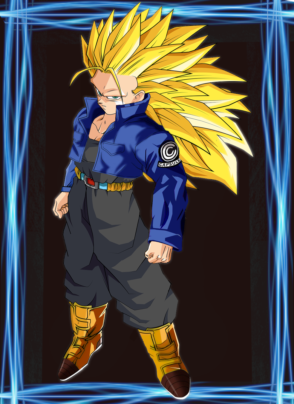 Trunks del futuro Dragon Ball z by ladypan3 on DeviantArt