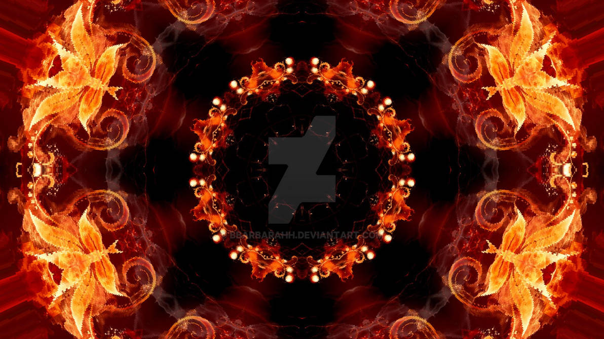 Fractal - Fire Element HD Wallpaper by Bbarbarahh on DeviantArt