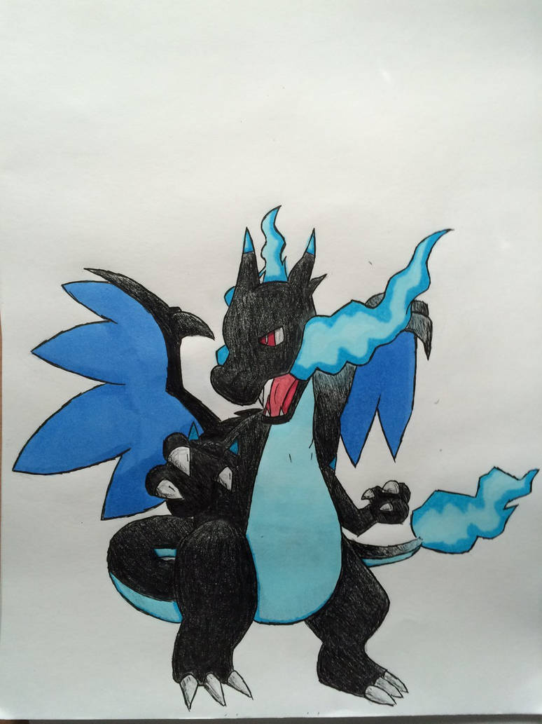 Mega Charizard X by Wooper14 on DeviantArt