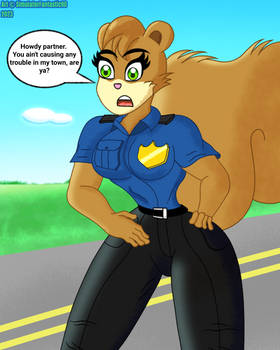 Officer Sandy Cheeks