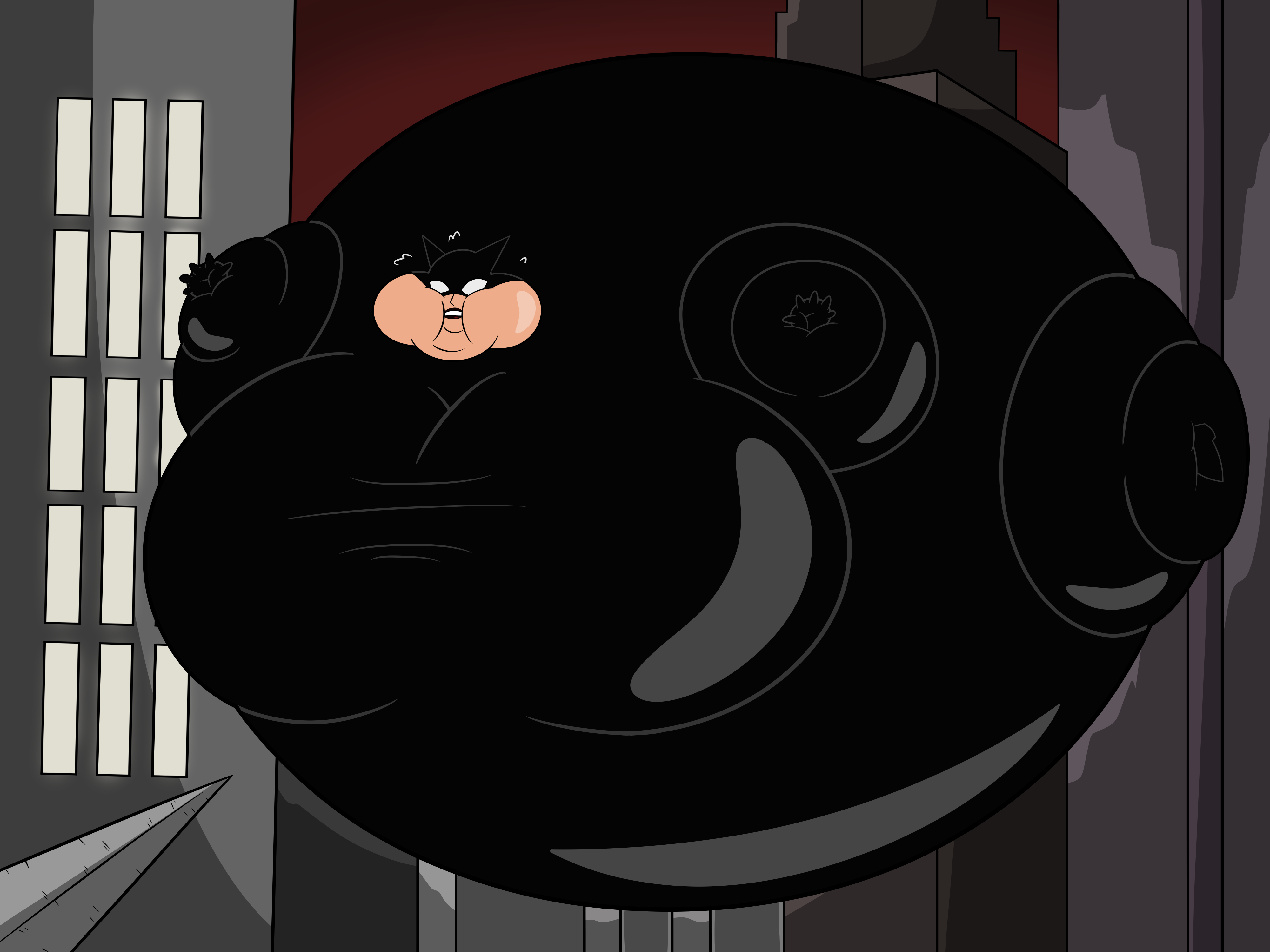 Catwoman Swell But Dangerous Balloon Flight