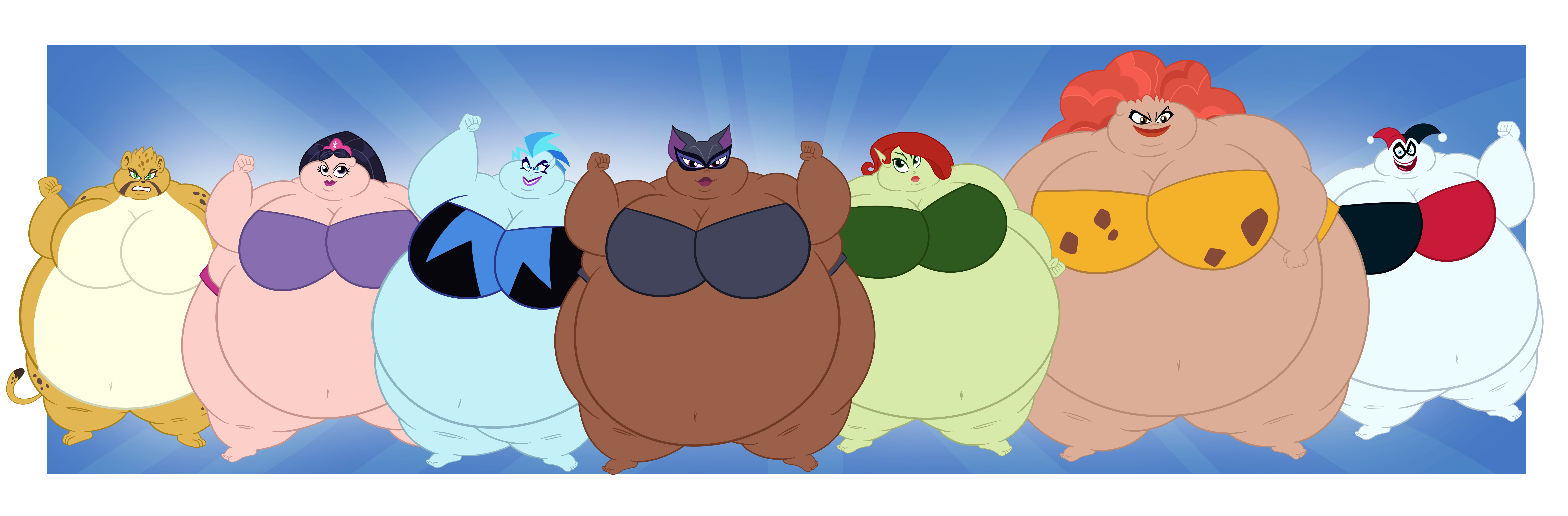 DC Sumo Villain Girls