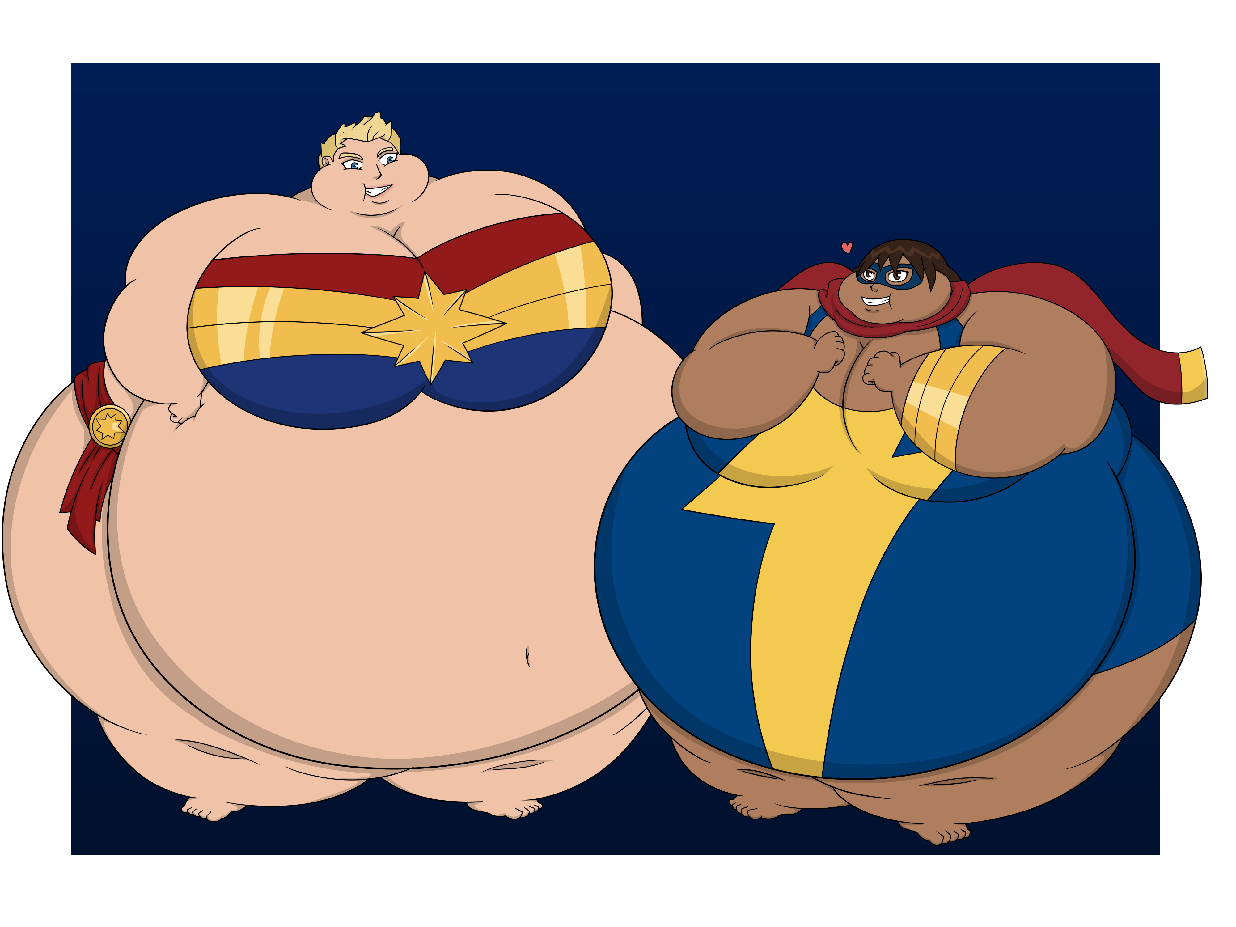 Captain and Ms Massive