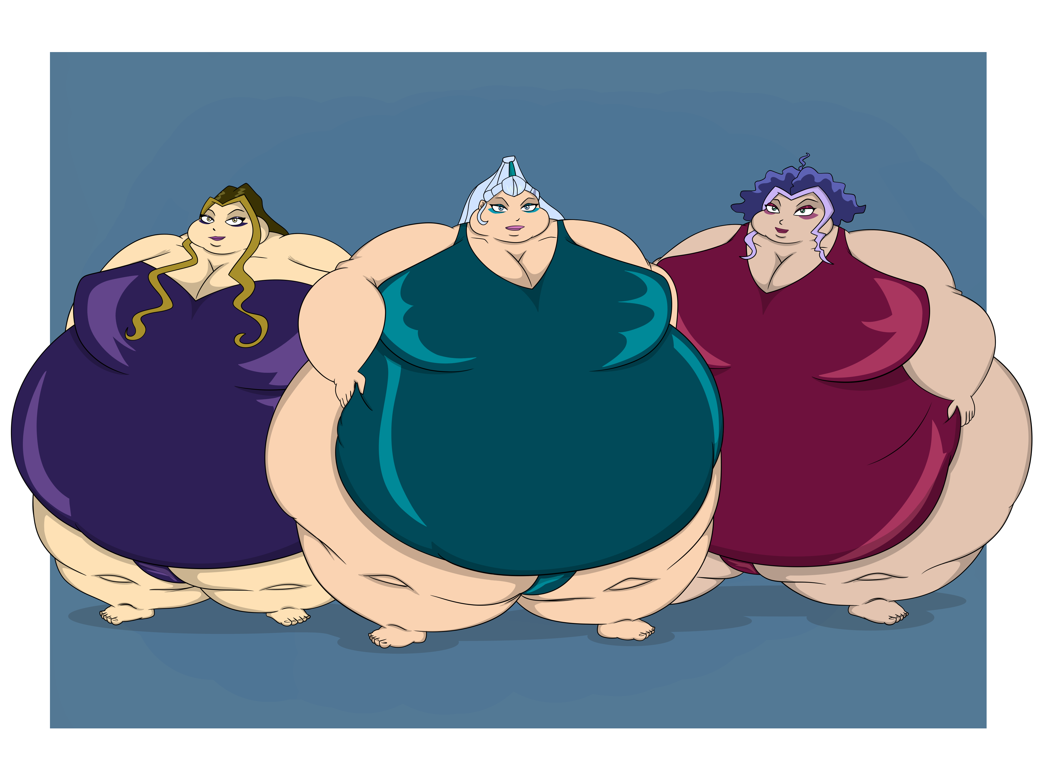 Trix-ple Weighted Witches