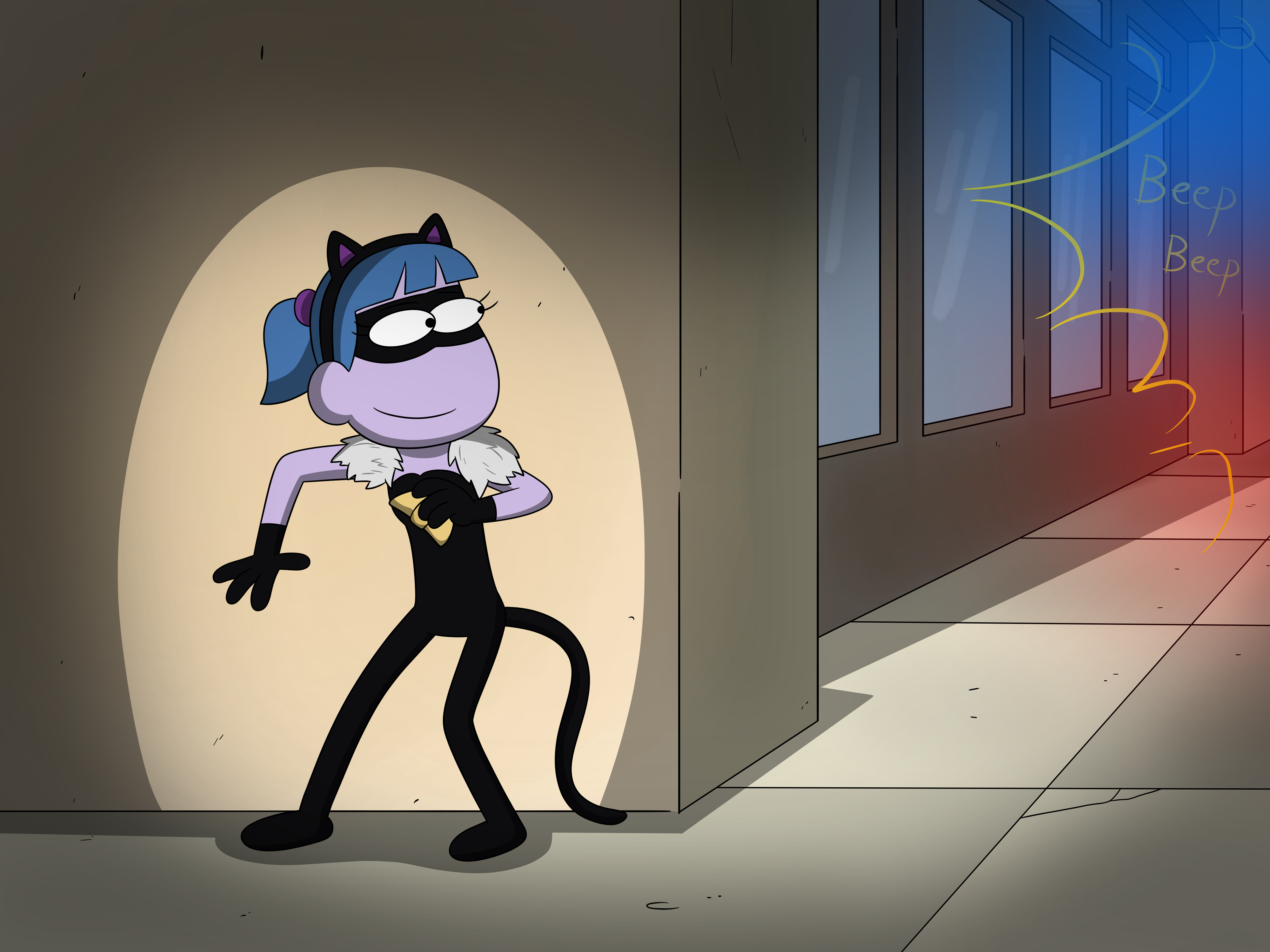 Gloria the French Cat Thief