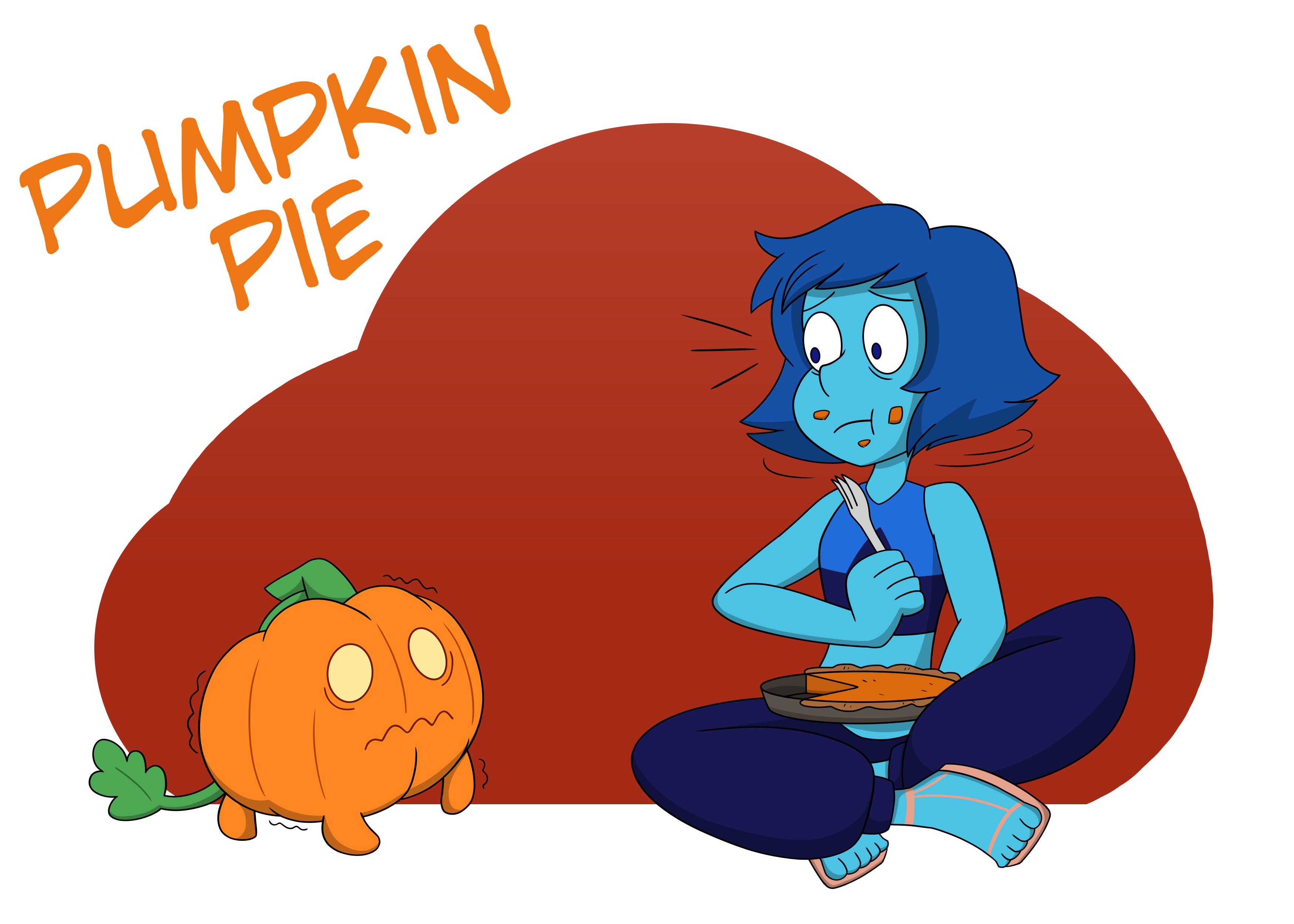 Drawtober - Pumpkin Pie