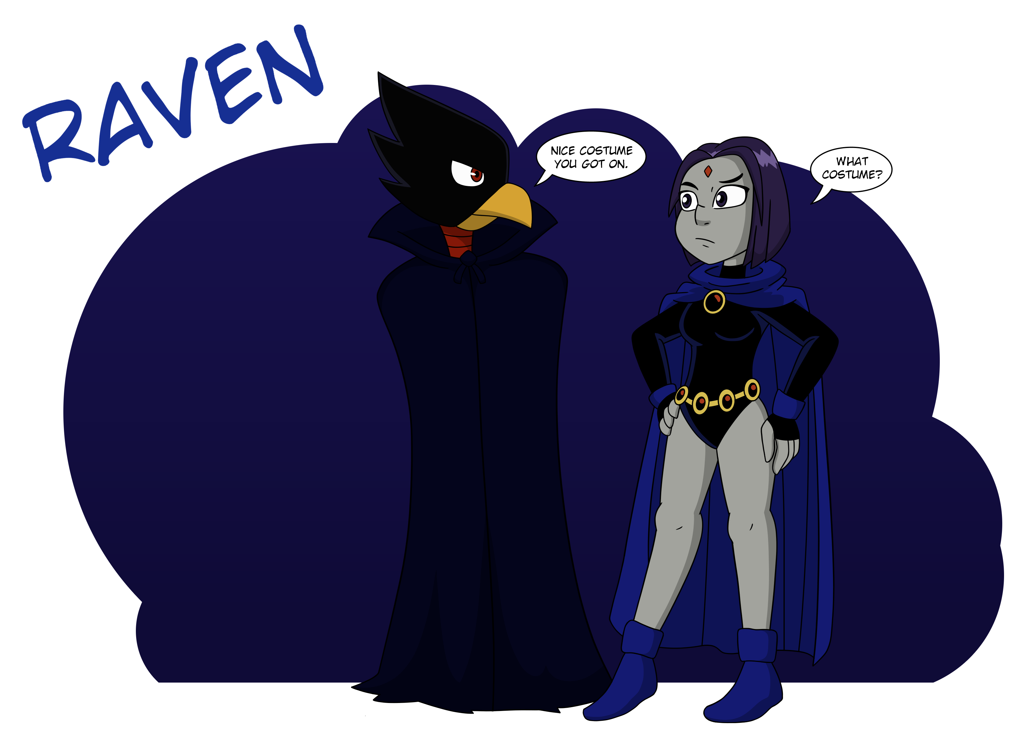 Drawtober - Raven
