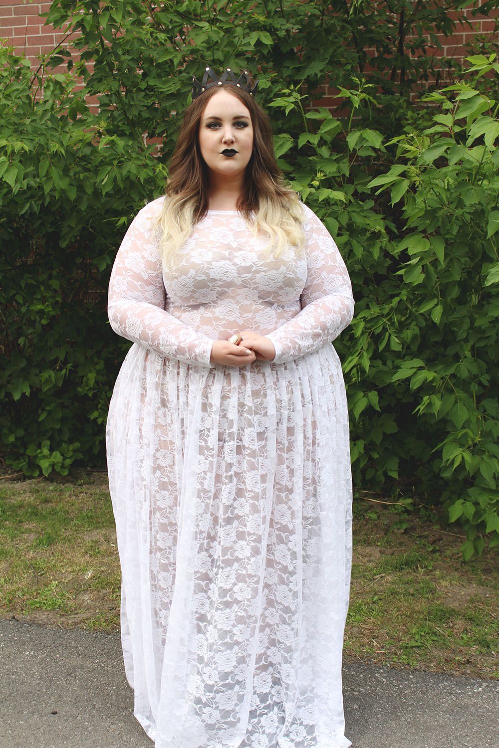 Fat Goth Bride by saddlebagstothefloor on DeviantArt