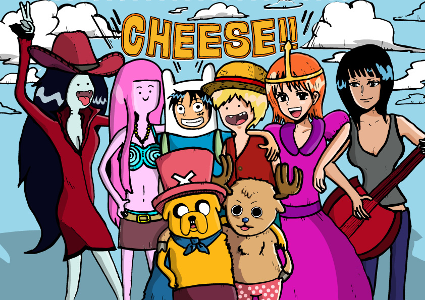 Adventure Time x One Piece