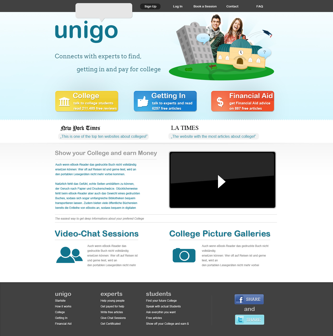 Website Layout