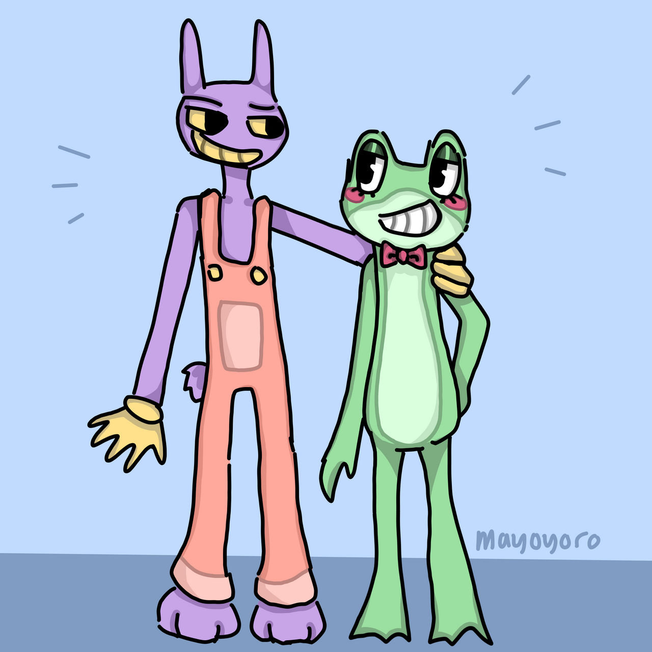 jax and ribbit by mayoyoro on DeviantArt