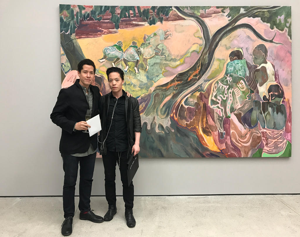 Michael Andrew Law Meets with Michael Armitage by michaelandrewlaw