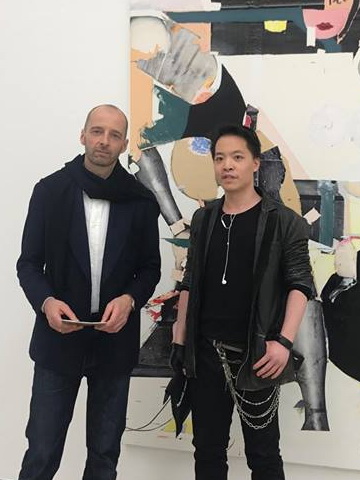 Michael Andrew Law meets with Painter Magnus Pless