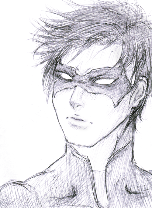 nightwing sketch