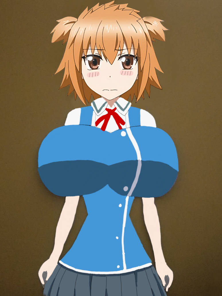 Busty Noe Kamaza wearing School outfit by DemoBus1515 on DeviantArt