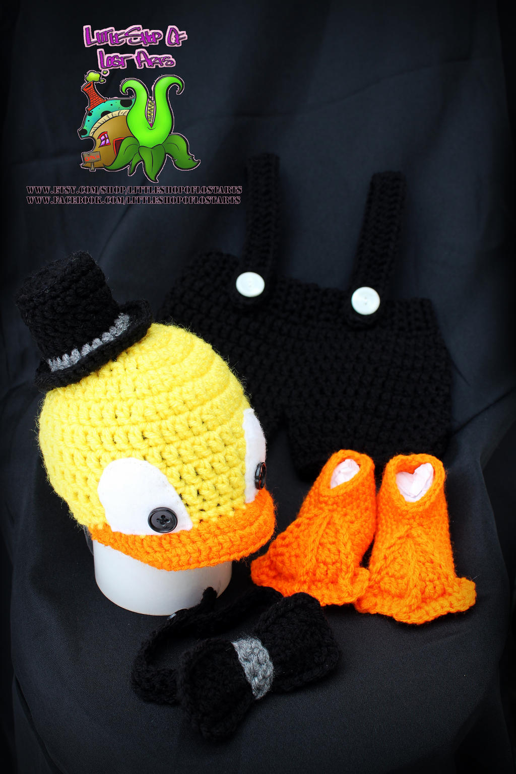 Crochet Rubber Duckie Complete set