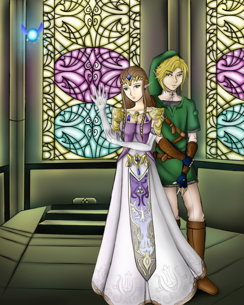 Zelda and Link