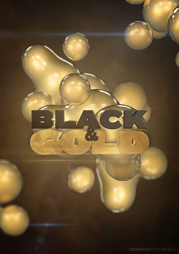 Black and Gold Party