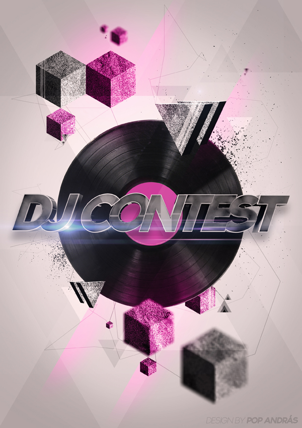 Dj Contest Poster